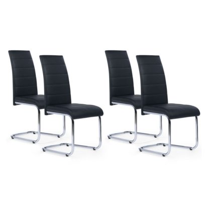 Moderne zwarte stoelen redealer