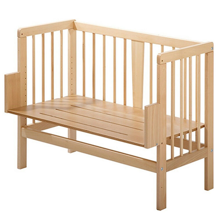 Alvi baby bed co sleeper bijzetbed hout Redealer.nl