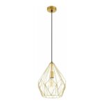 Eglo Carlton – Hanglamp – Goud -retro Design – Redealer.nl ...