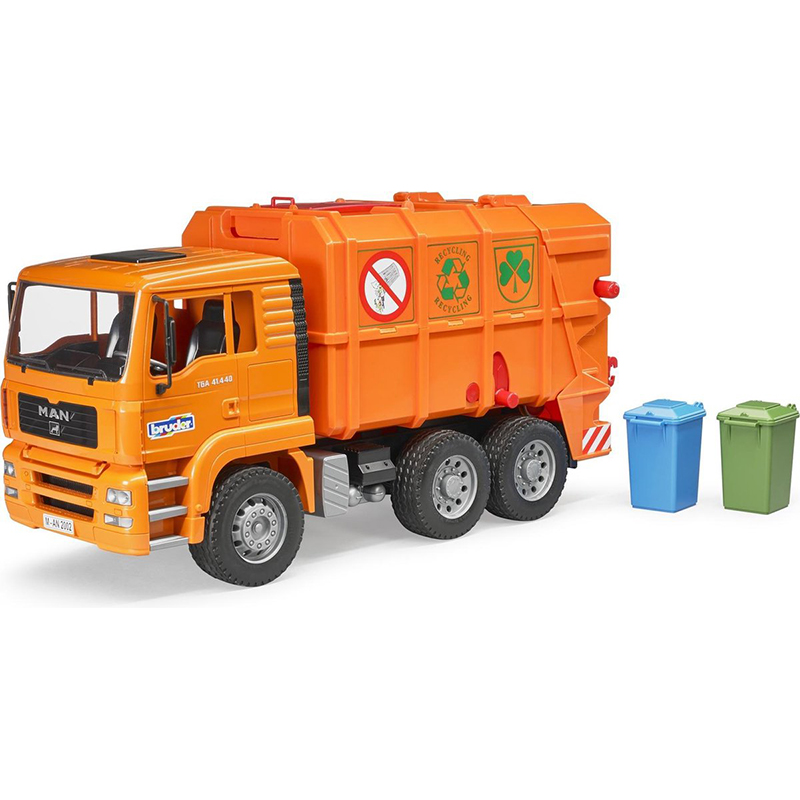 bruder man tga vuilniswagen