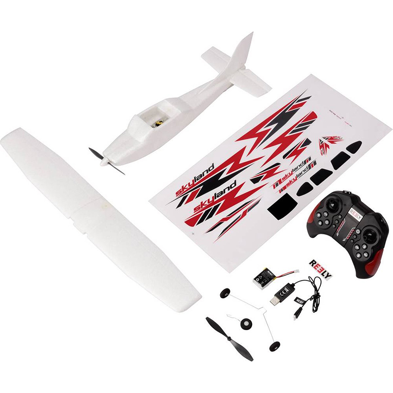 vliegtuig wit bestuurbaar