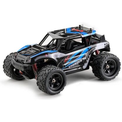 zwarte rc buggy