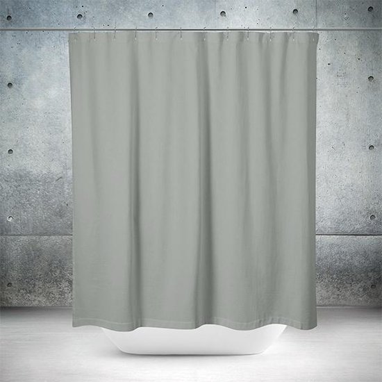 douchegordijn grijs grey wall redealer