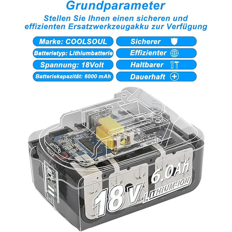 coolsoul accu 2 stuks