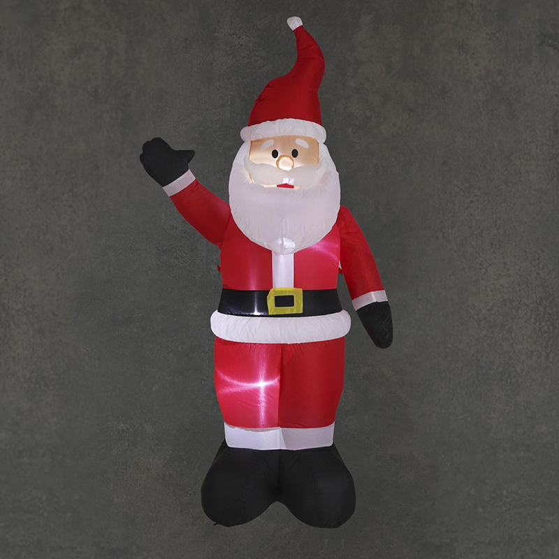 kerstman opblaasbaar redealer