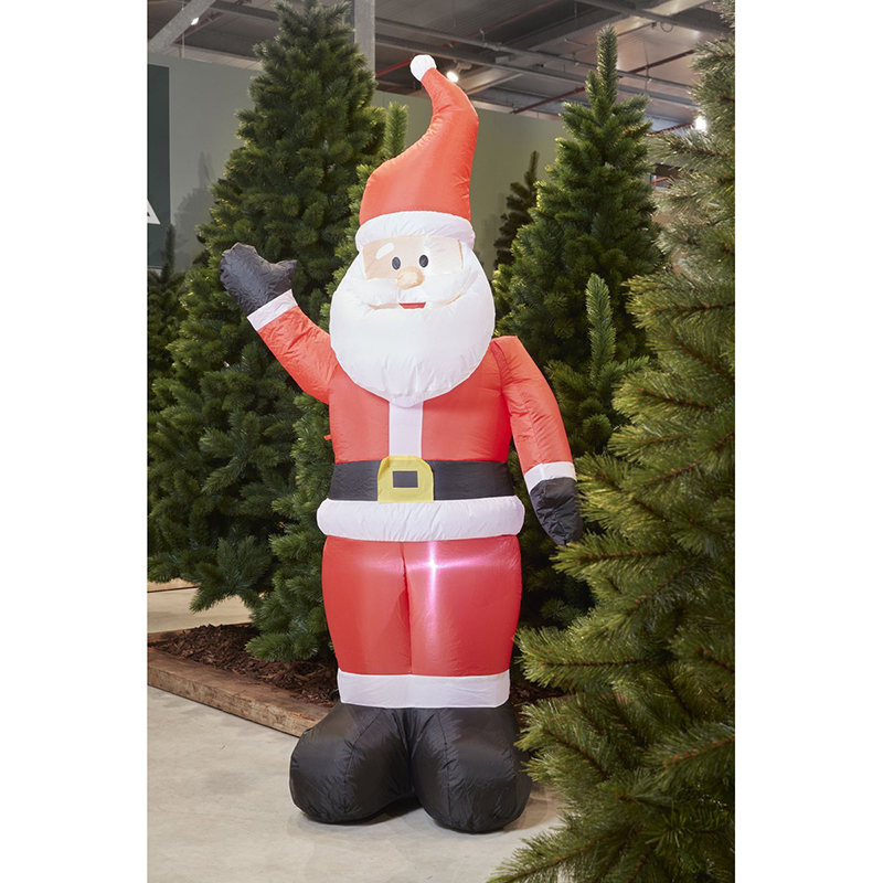 kerstman opblaasbaar redealer