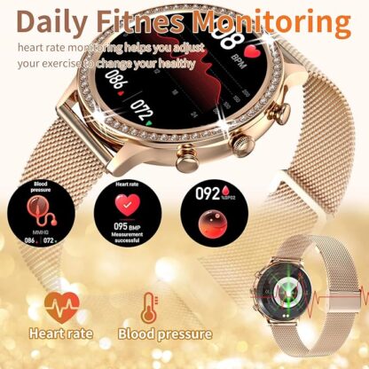 smartwatch goud