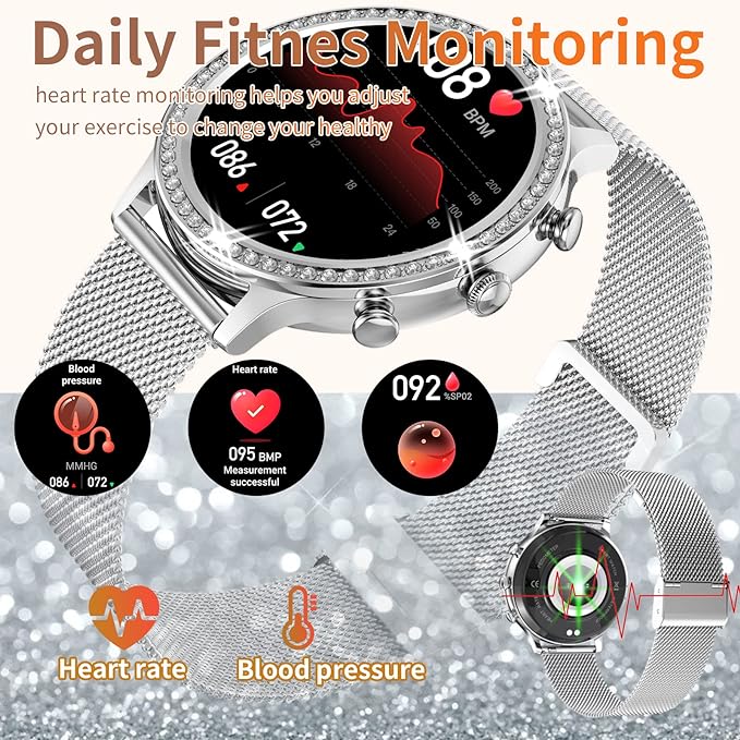 smartwatch zilver