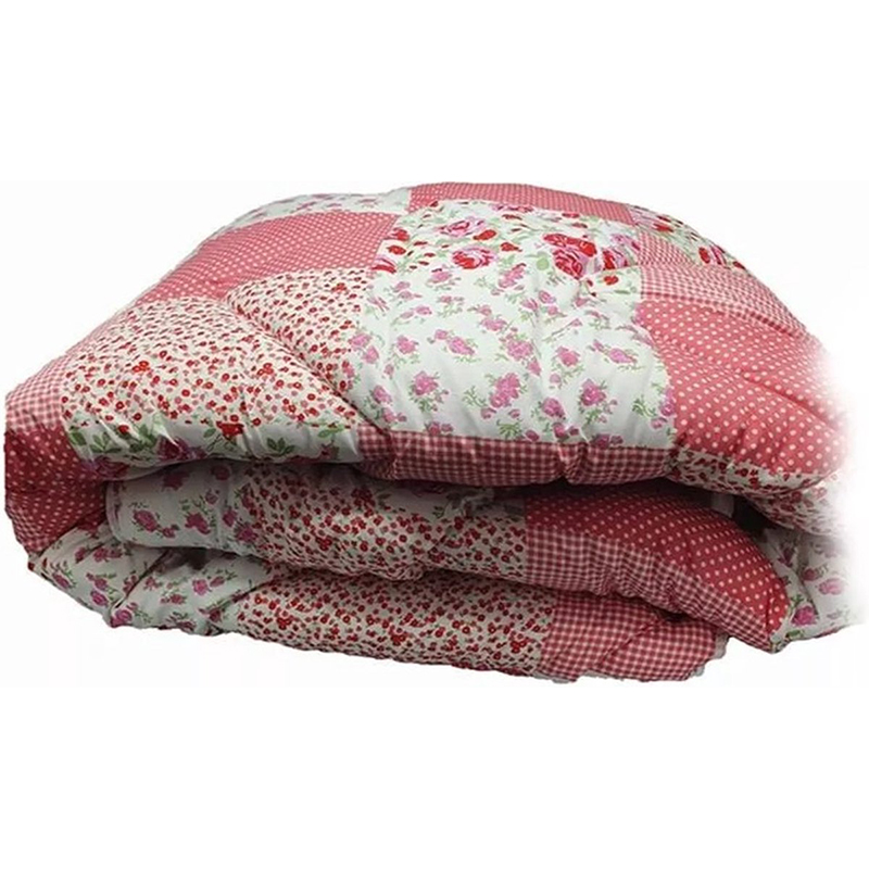 dekbedovertrek rood met wit