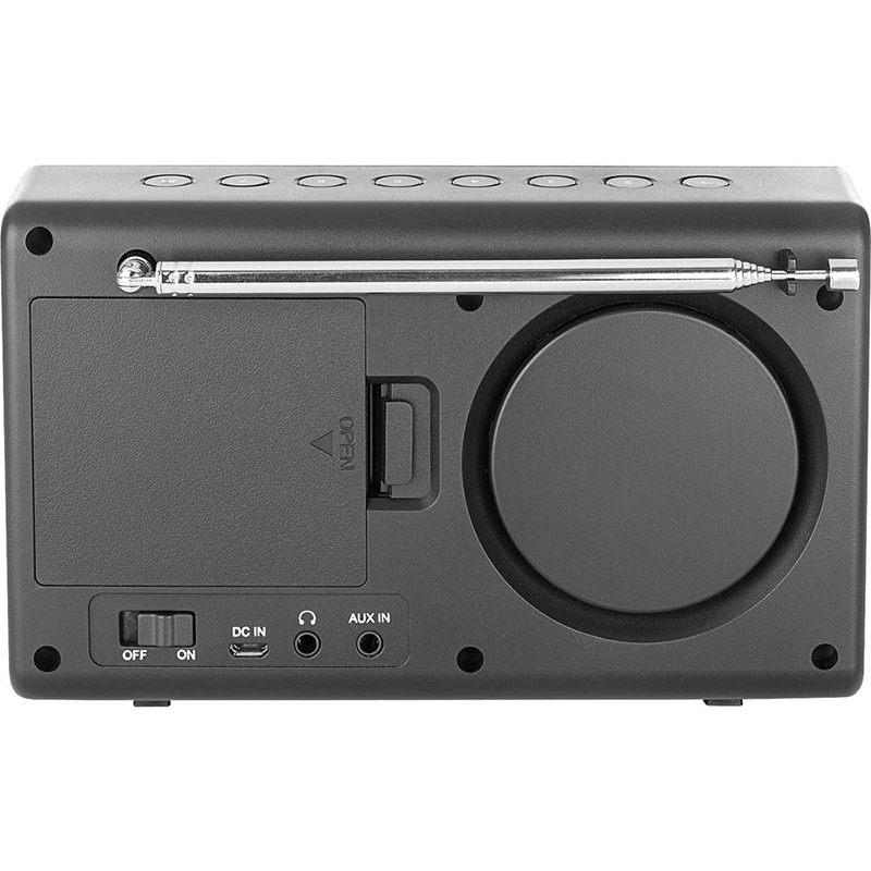 Dual tafeltradio Draagbare DAB(+) / FMradio met TFTkleurendisplay