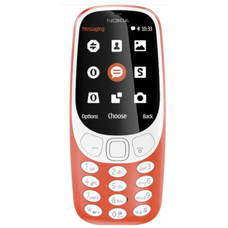 Nokia 3310- Dual-SIM telefoon - rood