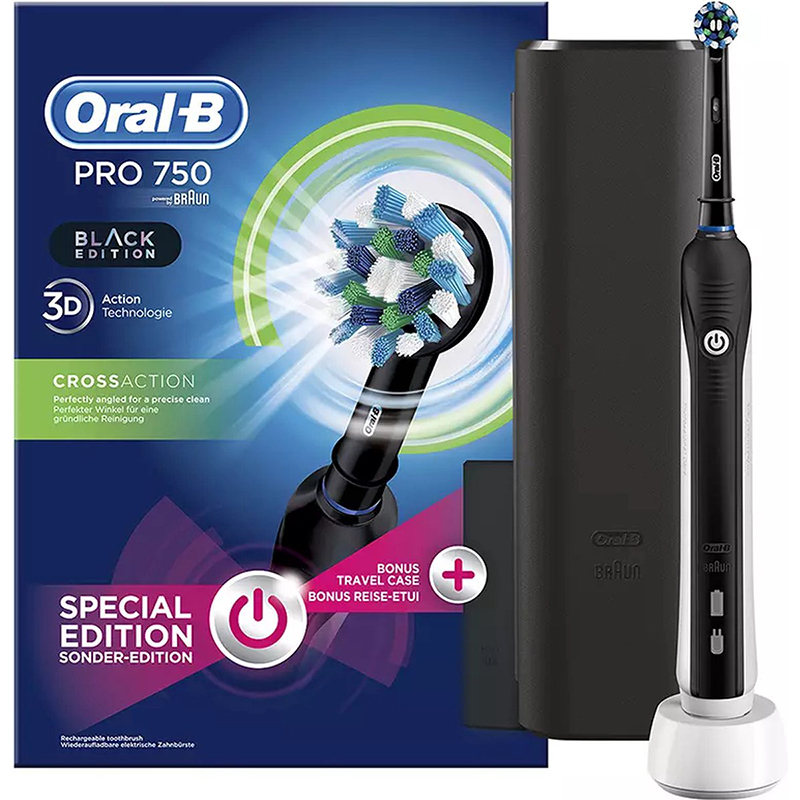 oral b 750 zwart