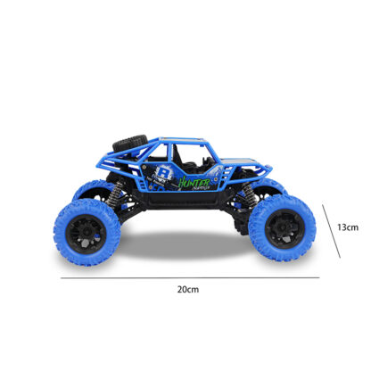 bestuurbare auto blauw klimauto