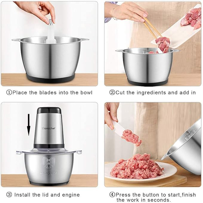 amzchef mixer hakmolen