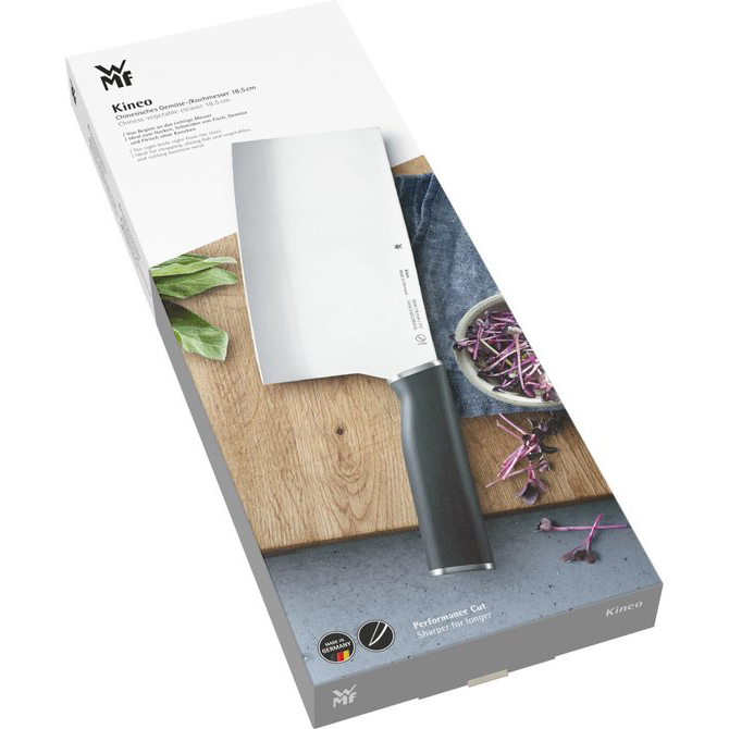 WMF Kineo Chinees koksmes - hakmes - bladlengte 18,5 cm - gehard messtaal - Afbeelding 2