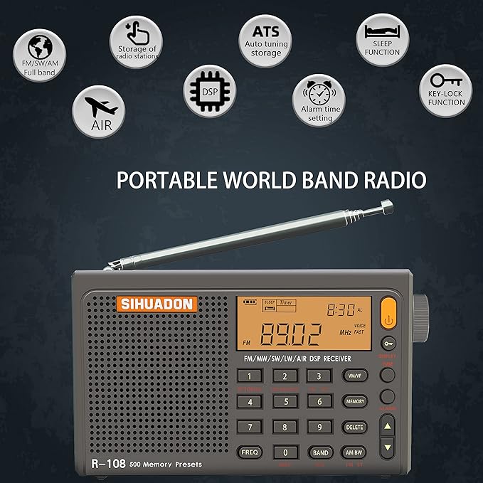 sihuadon radio wereldontvanger