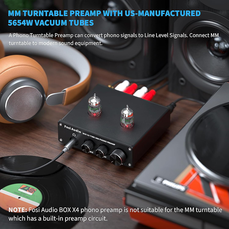 hoofdtelefoon voorversterker