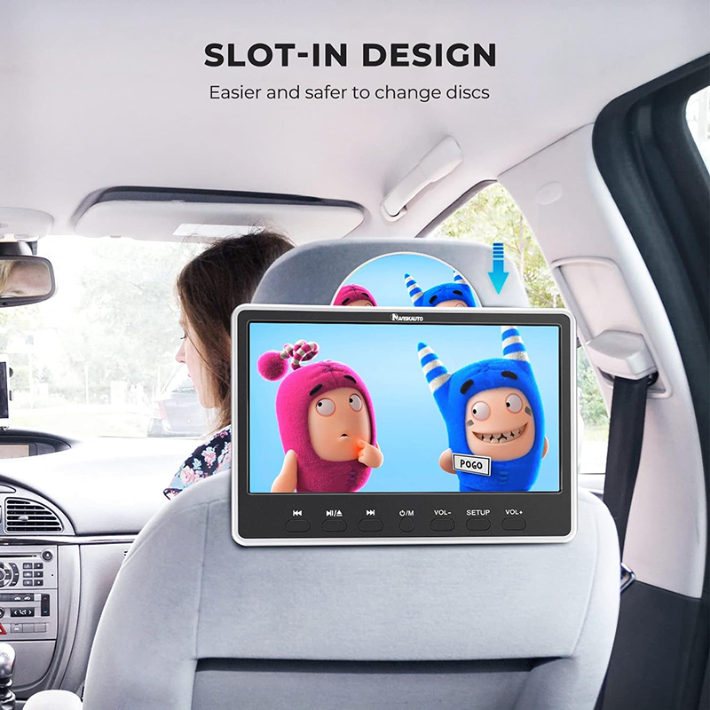 DVD speler voor autostoel