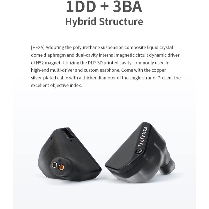 Truthear hoogwaardige oordopjes