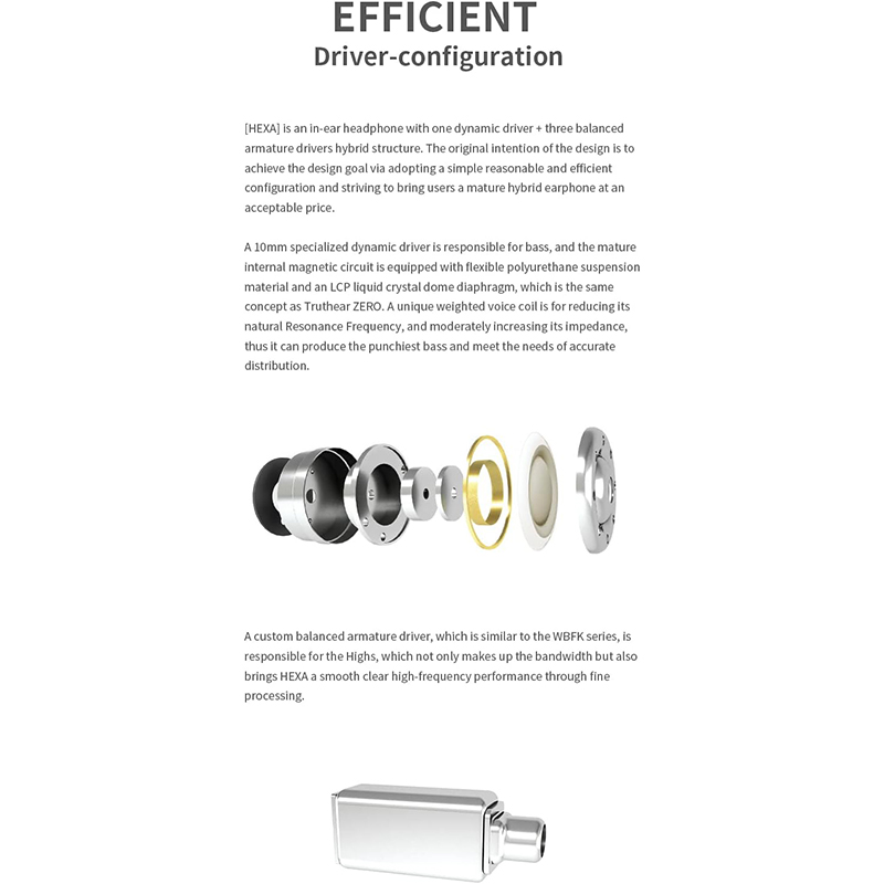 Truthear hoogwaardige oordopjes