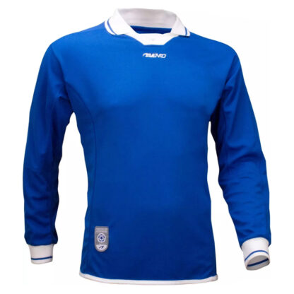 avento blauw shirt lange mouw