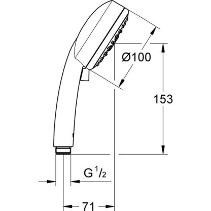 grohe douchekop