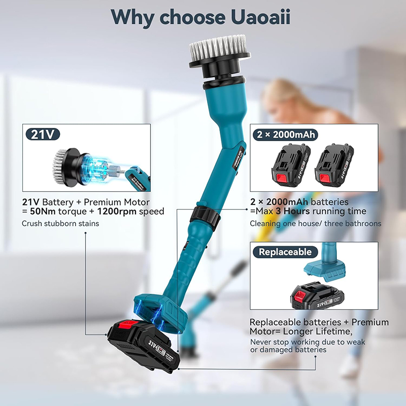 schoonmaakborstel draadloos