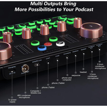 podcast microfoon set