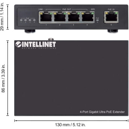 intellinet 4 poorts range extender