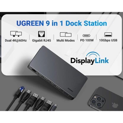 ugreen 9 in 1 dockingstation