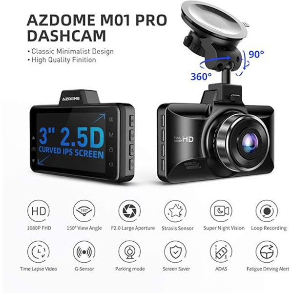 Azdome dashcam