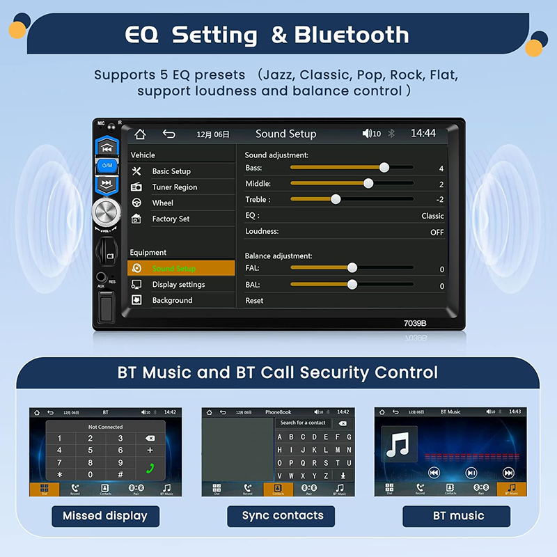 autoradio touchscreen