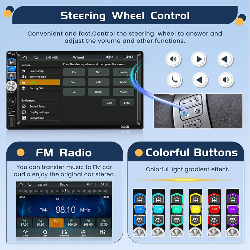 autoradio touchscreen