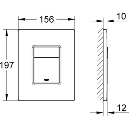 grohe flush dual