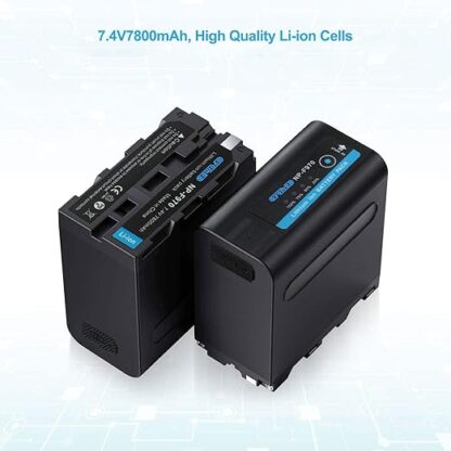 2x Oyomba 7800mAh NP-F970 Batterij /