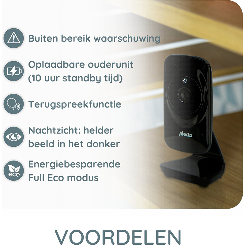 alecto dvm71bk zwart