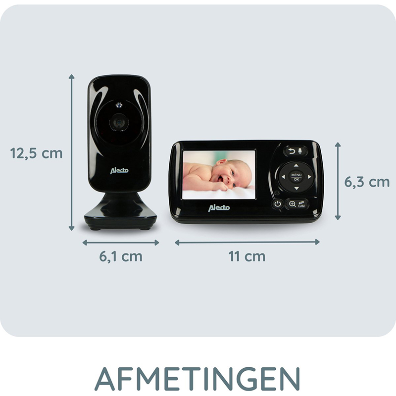 alecto dvm71bk zwart