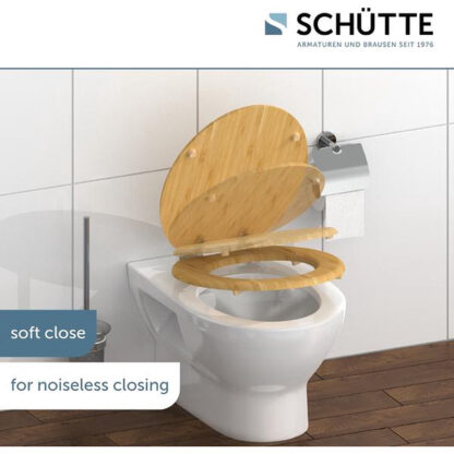 schutte wc bril bamboe