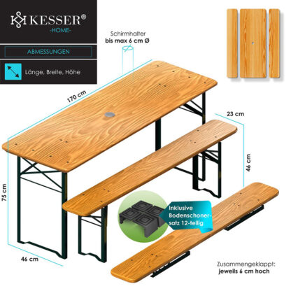 biertafel set