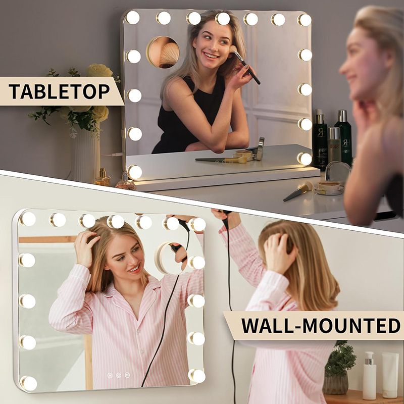 LED hollywoodspiegel large