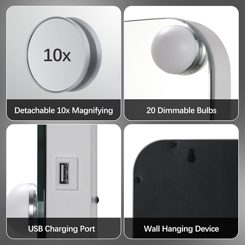 LED hollywood spiegel