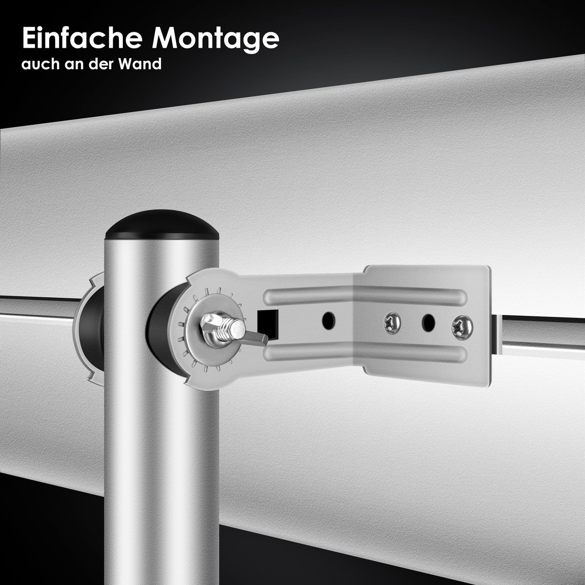 Terrasverwarmer - infrarood verwarming - patiostraler - heater - 2500W - met afstandsbediening - wand en standaardmontage - incl. beschermhoes - Afbeelding 4