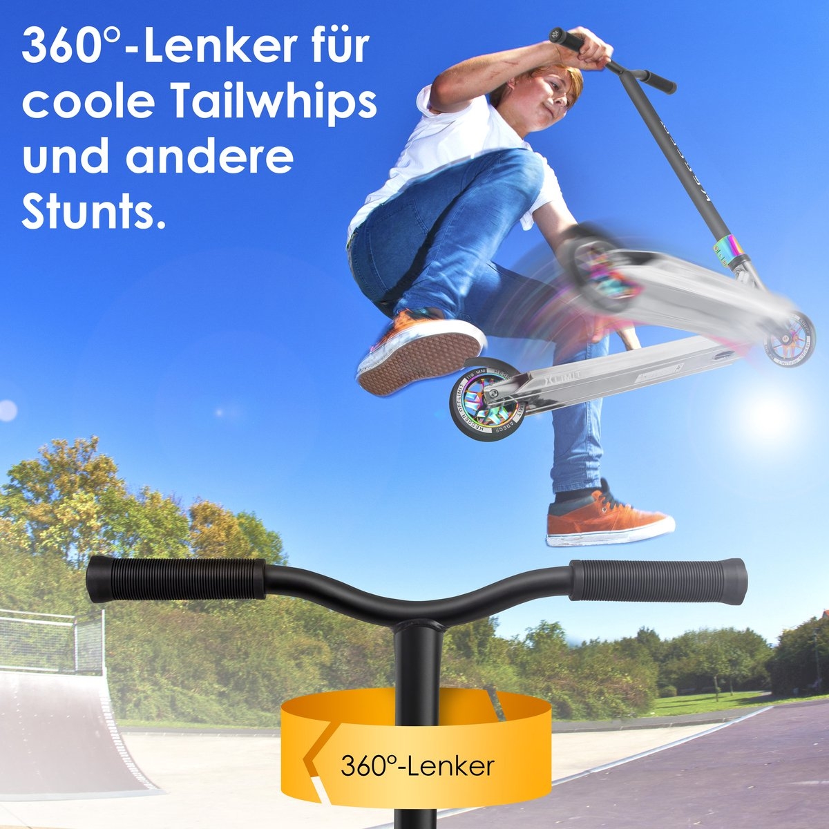 Step -stuntstep X-Limit-Pro 360° - max 100 kg - volwassenen en kinderen - Afbeelding 4