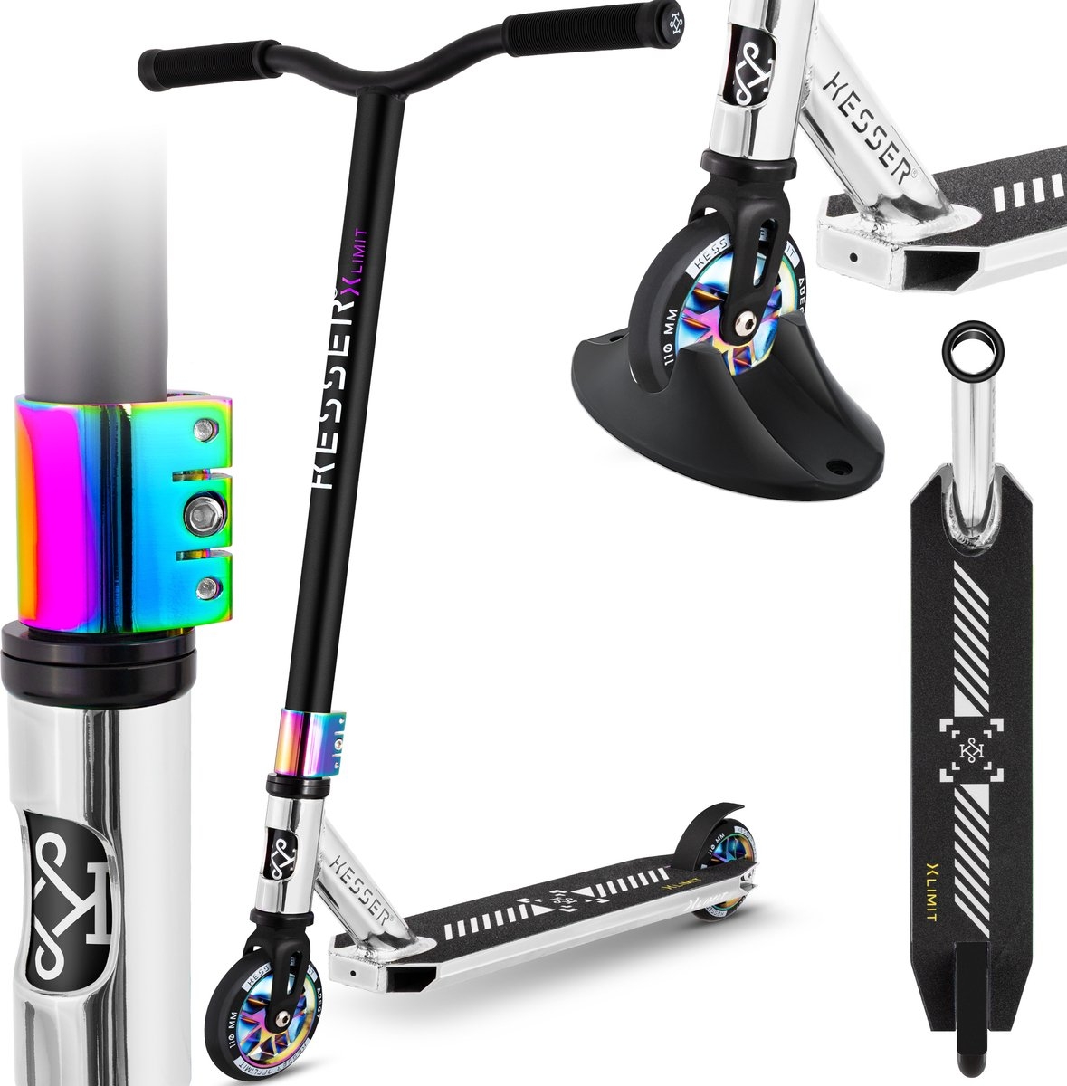 Step -stuntstep X-Limit-Pro 360° - max 100 kg - volwassenen en kinderen - Afbeelding 7