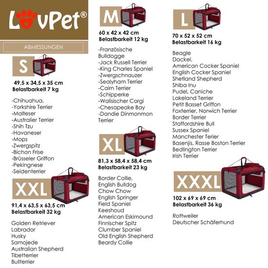 hondenhok bordeaux rood