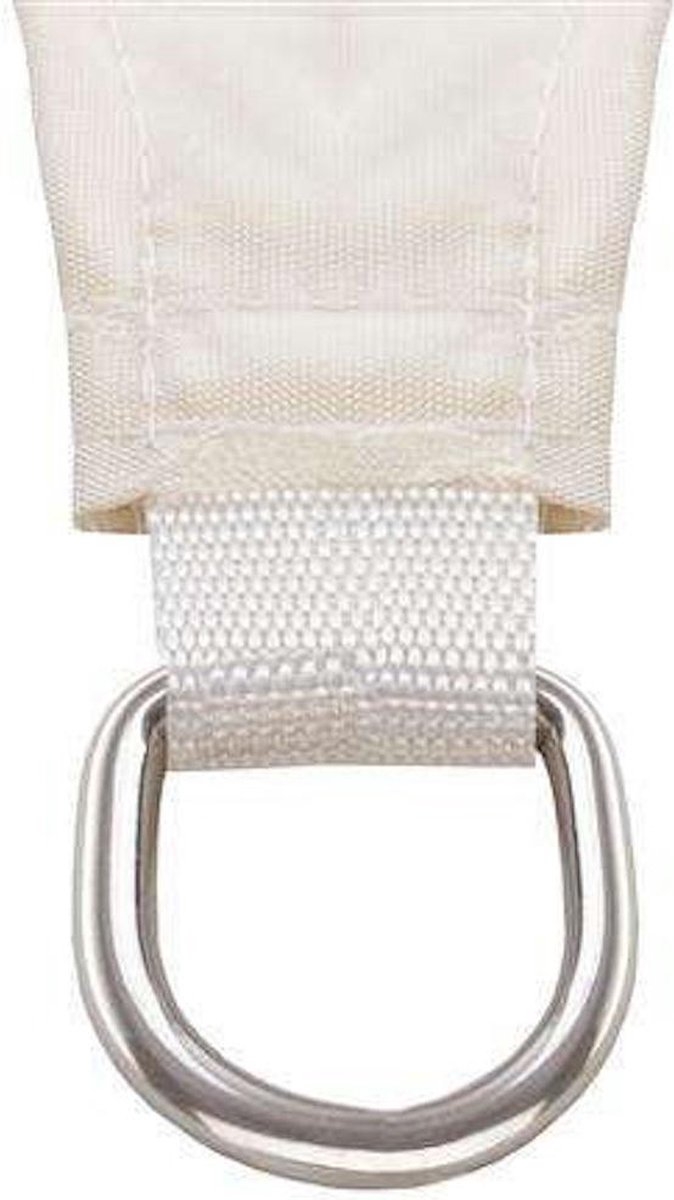 Schaduwdoek - zonnezeil - 3.6x3.6 meter - vierkant - beige - waterproof - UV bestendig - Afbeelding 3