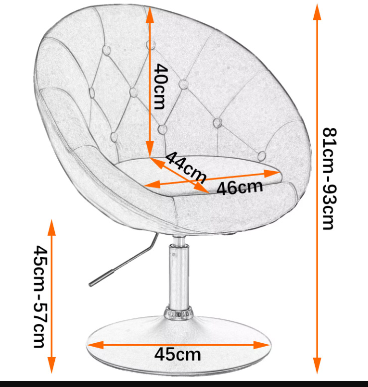 Woltu - loungestoel - fauteuil - cocktailstoel - met armleuningen - fluweel - roze - Afbeelding 7