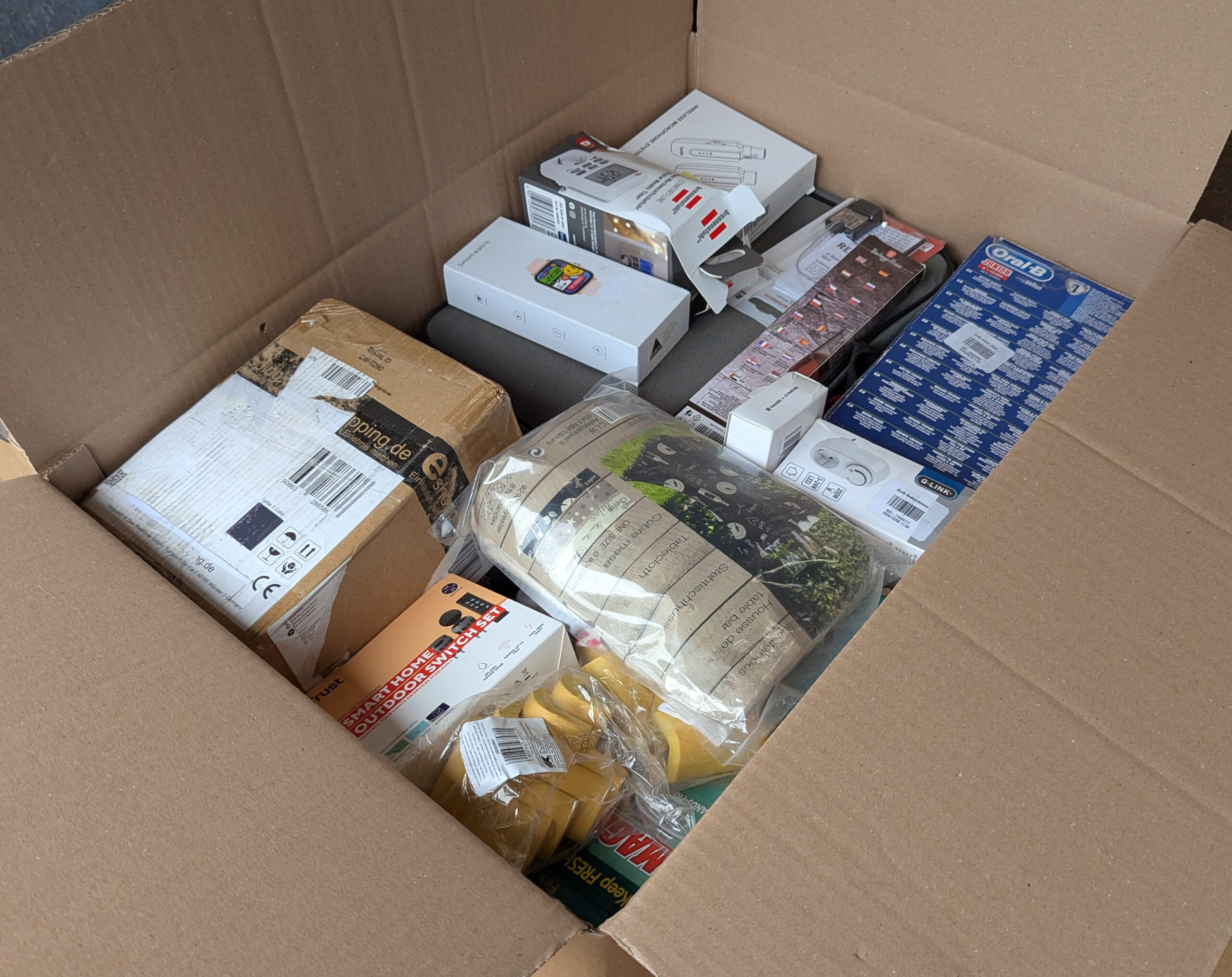 Retourbox met retourproducten mix - Huishoudelijk / werkplaats / elektronica - 28 artikelen - Afbeelding 2