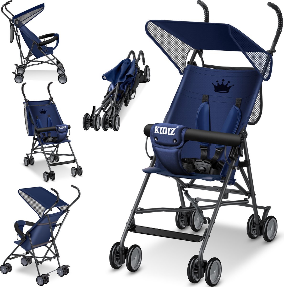 blauw buggy