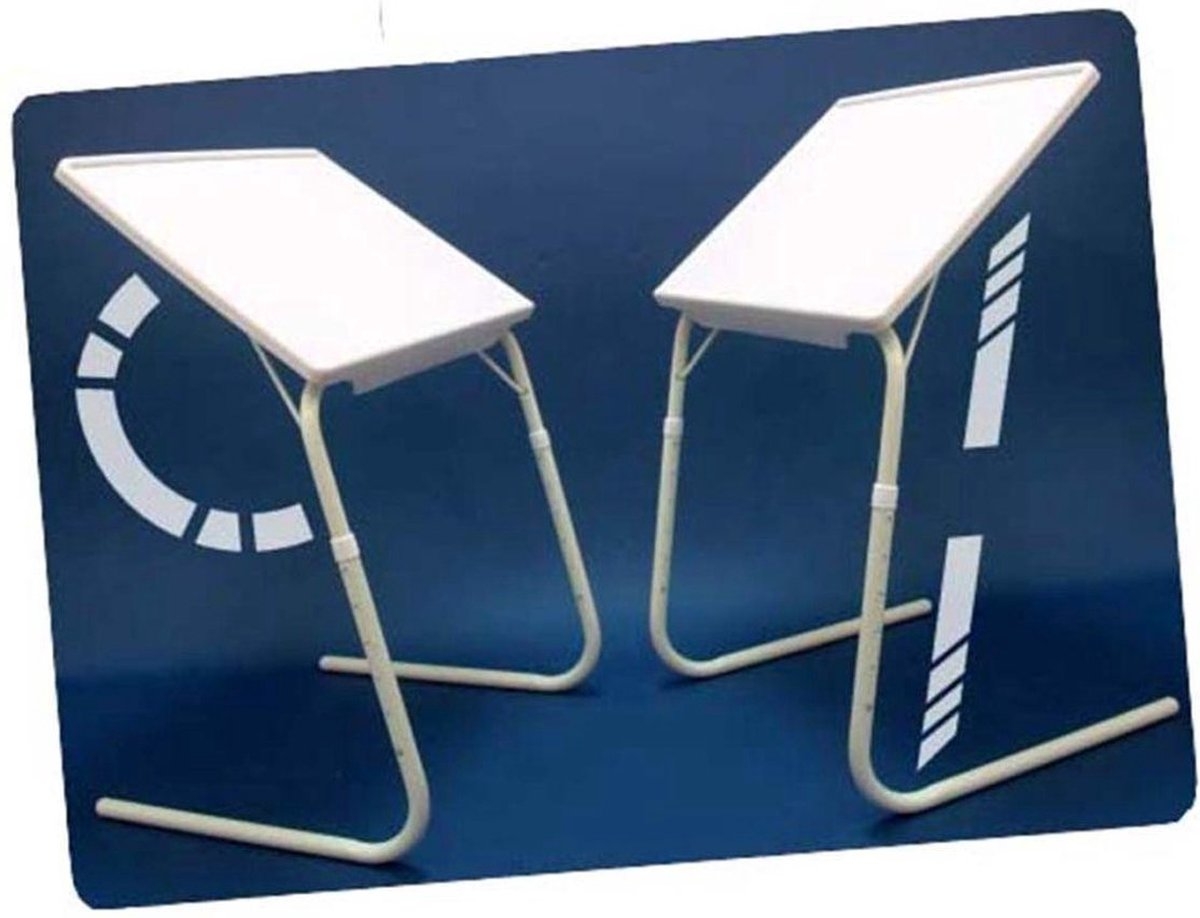 Multifunctionele inklapbare bijzettafel – voor bij bedtafel – laptoptafel – kindertafel - inklapbaar - Afbeelding 2